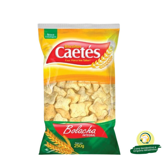 BOLACHA INTEGRAL CAETÉS 250G