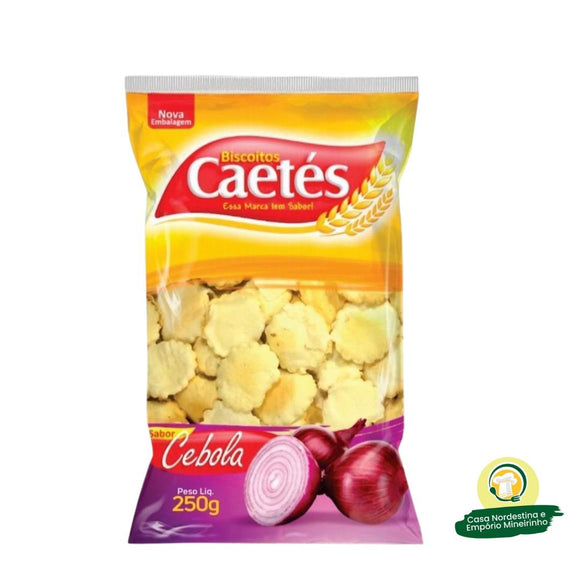 BOLACHA SABOR CEBOLA CAETÉS 250G