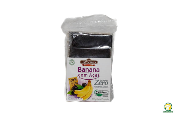 BANANA COM AÇAÍ ZERO DACOLÔNIA 150G