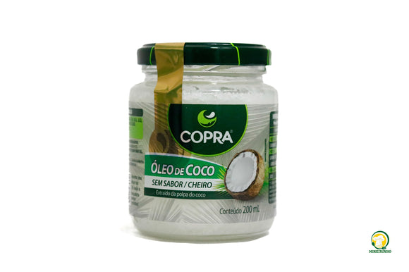 ÓLEO DE COCO SEM SABOR COPRA 200ML