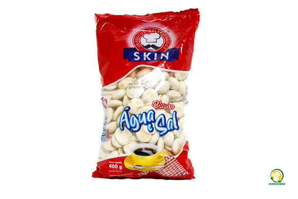 BISCOITO ÁGUA E SAL SKIN 400G